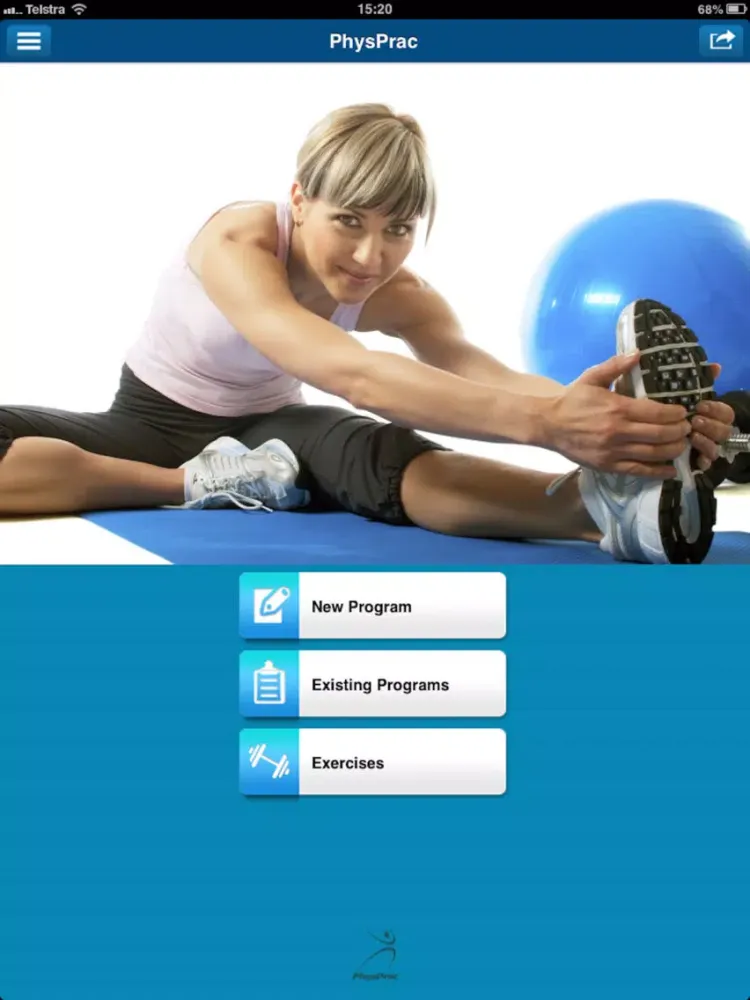 PhysPrac:Exercise Prescription iPad  Ekran Görüntüleri