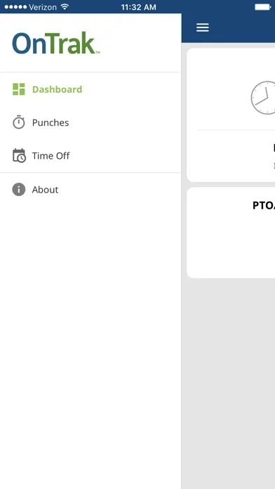 Screenshot di OnTrak Mobile