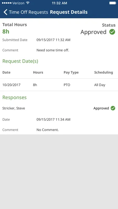 Screenshot di OnTrak Mobile