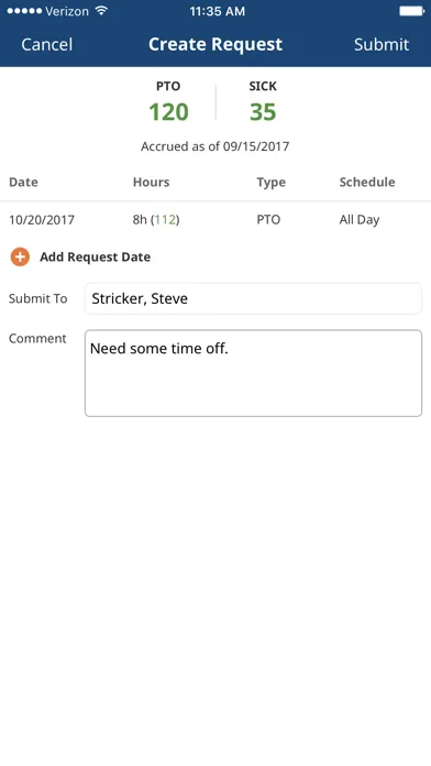 Screenshot di OnTrak Mobile