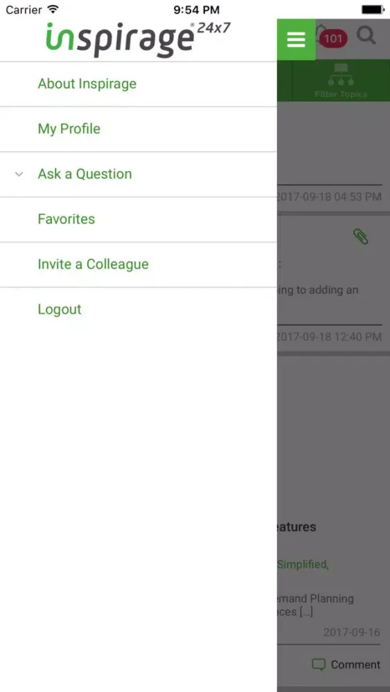 Inspirage 24x7 Screenshots