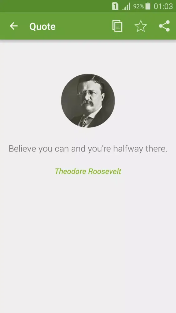 Capturas de tela do Inspirational Quotes
