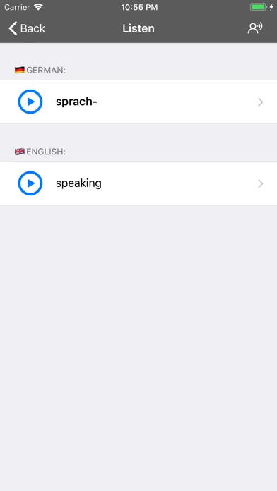 Ảnh chụp màn hình của German Dictionary - offline