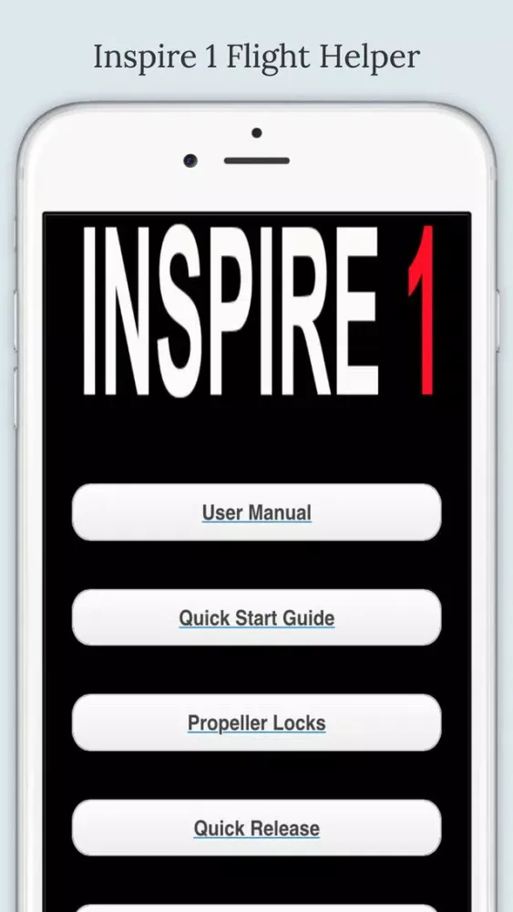 Flight Helper For Inspire 1应用截图