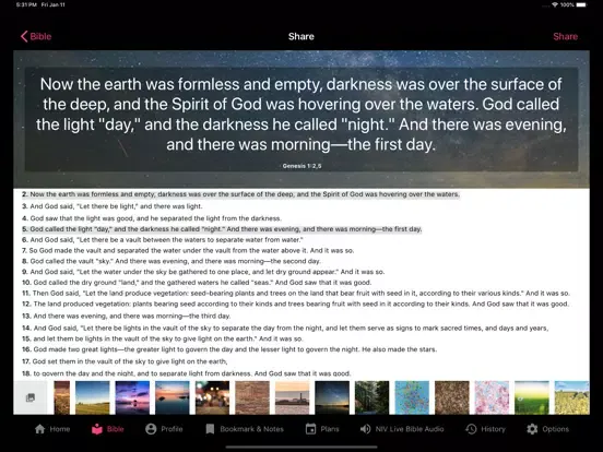 Tangkapan skrin T.D. Jakes Ministries iPad 