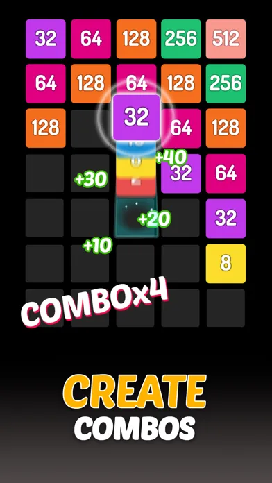 تصاویر X2 Blocks : 2048 Number Puzzle