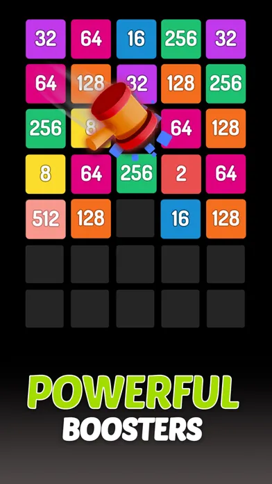 تصاویر X2 Blocks : 2048 Number Puzzle