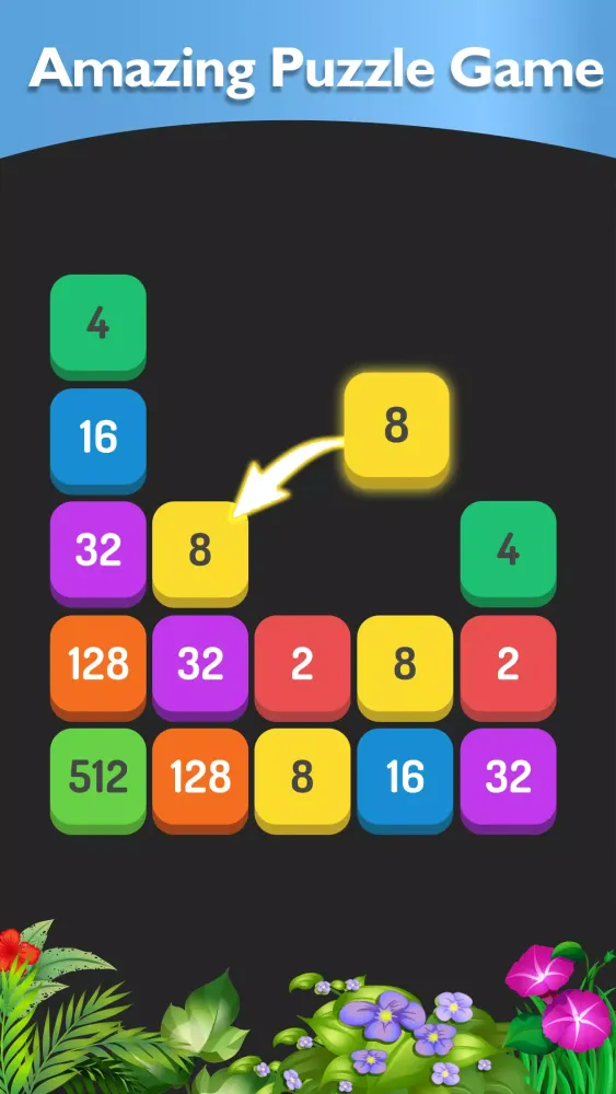 Match the Number - 2048 Game Screenshots