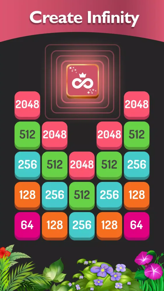 Match the Number - 2048 Game Screenshots