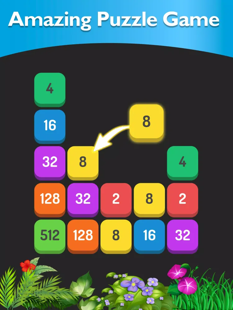 Match the Number - 2048 Game Screenshots