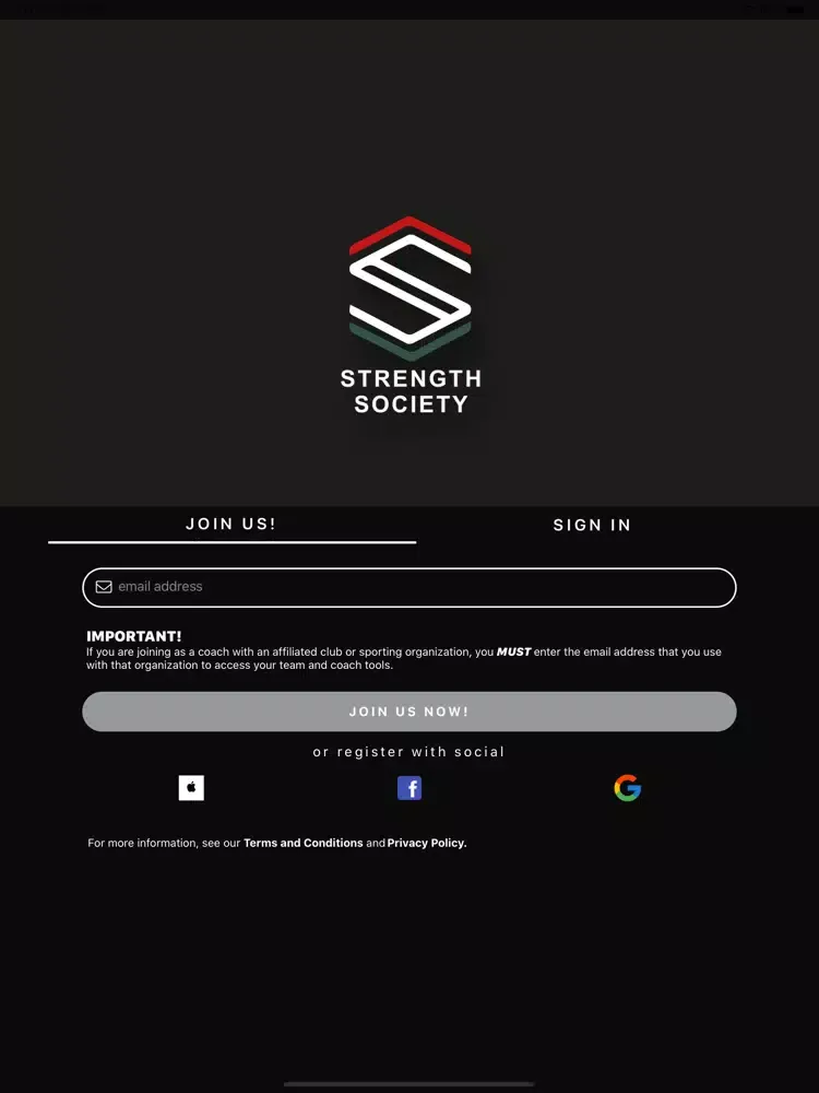 Strength Society iPad  سکرین شاٹس