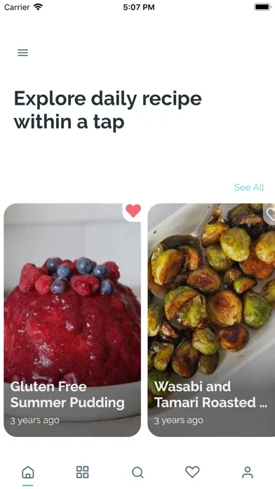 Captures d'écran de FluxFoods