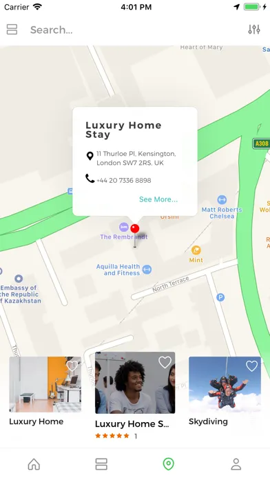 Tangkapan layar ListApp - Listing Directory
