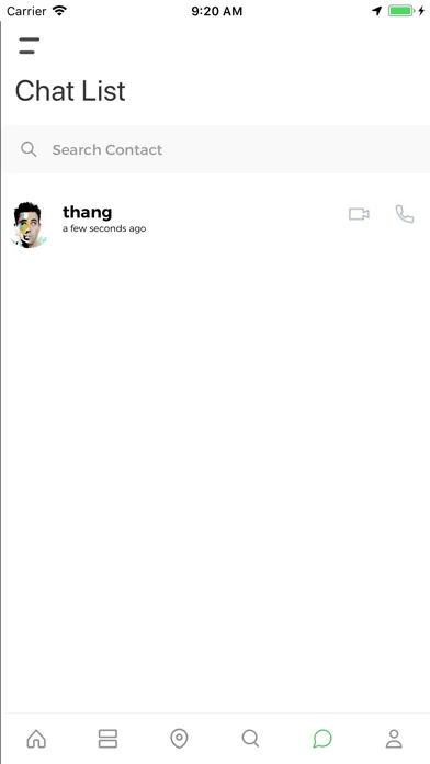 Tangkapan layar ListApp - Listing Directory