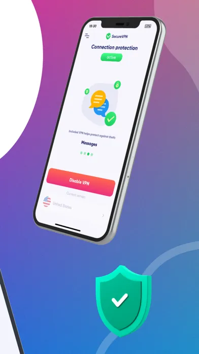 Zrzuty ekranu Secure VPN: Fast net locations