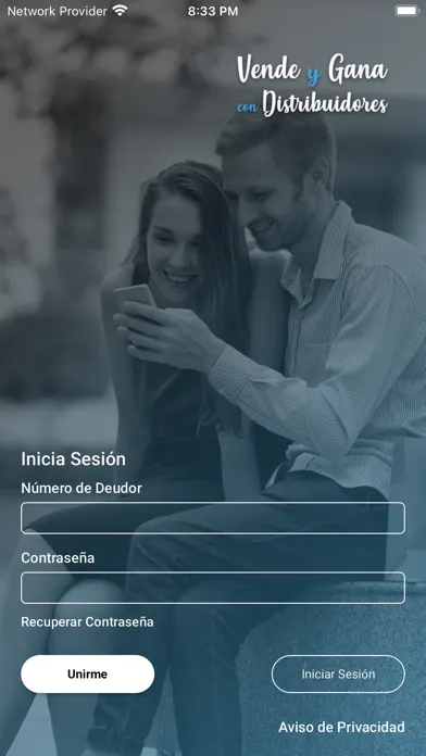 Ảnh chụp màn hình của Vende y Gana Distribuidores