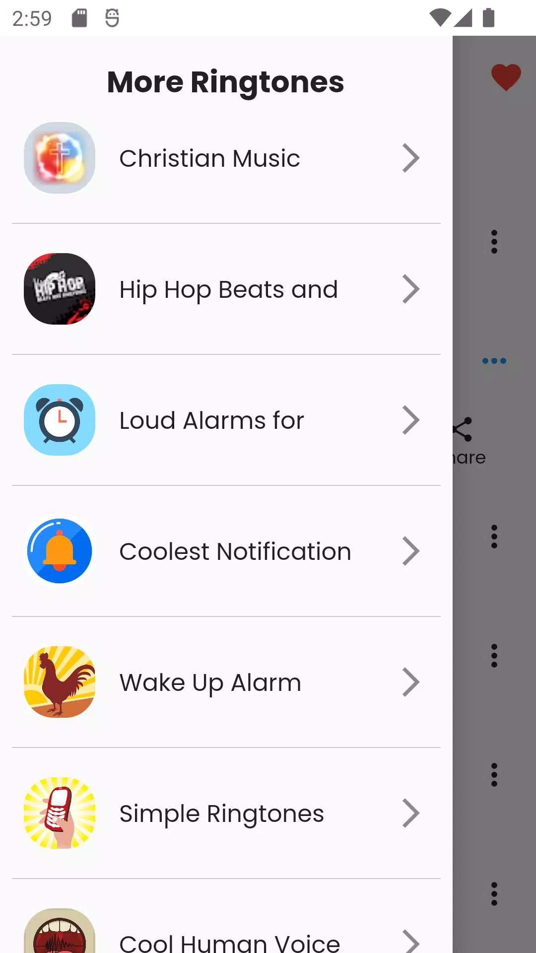 Funny SMS Notification Tones Screenshots