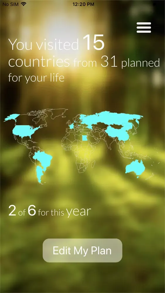 My Travel Plan App应用截图