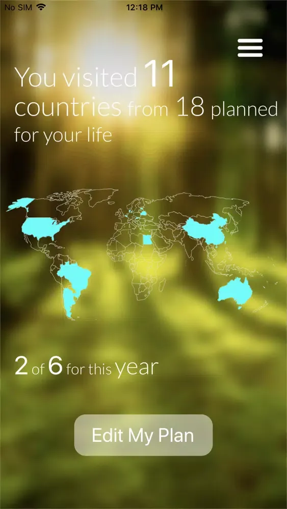 My Travel Plan App应用截图