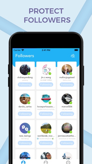 Captures d'écran de Followers Clean for Unfollower