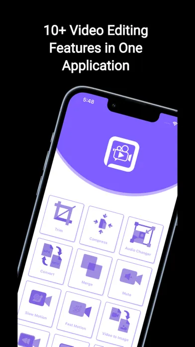 تصاویر Resize Video, Crop & Compress