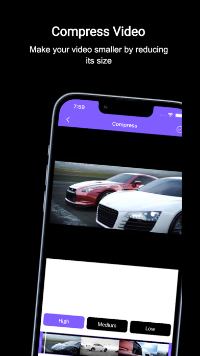 Resize Video, Crop & Compress Ekran Görüntüleri