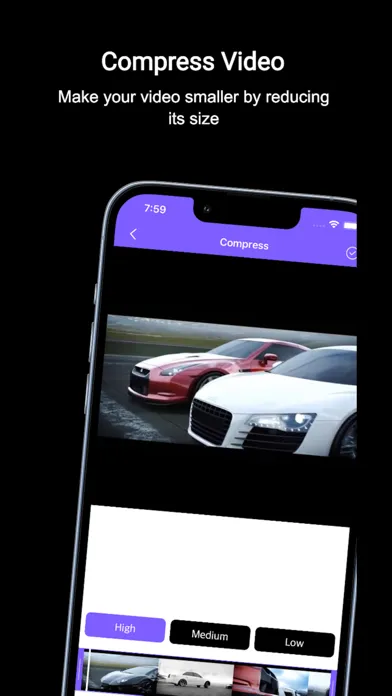 تصاویر Resize Video, Crop & Compress