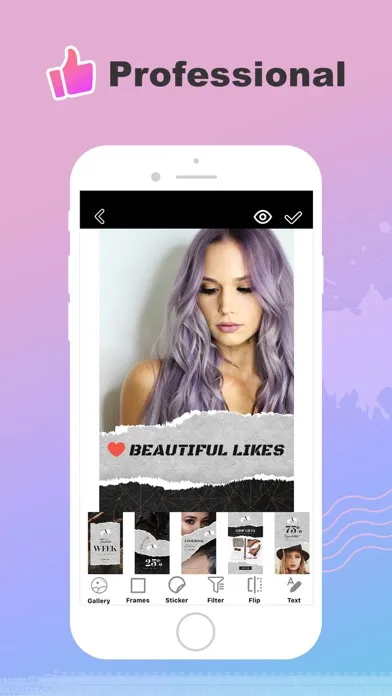 Captures d'écran de Best Ins Photo Templates