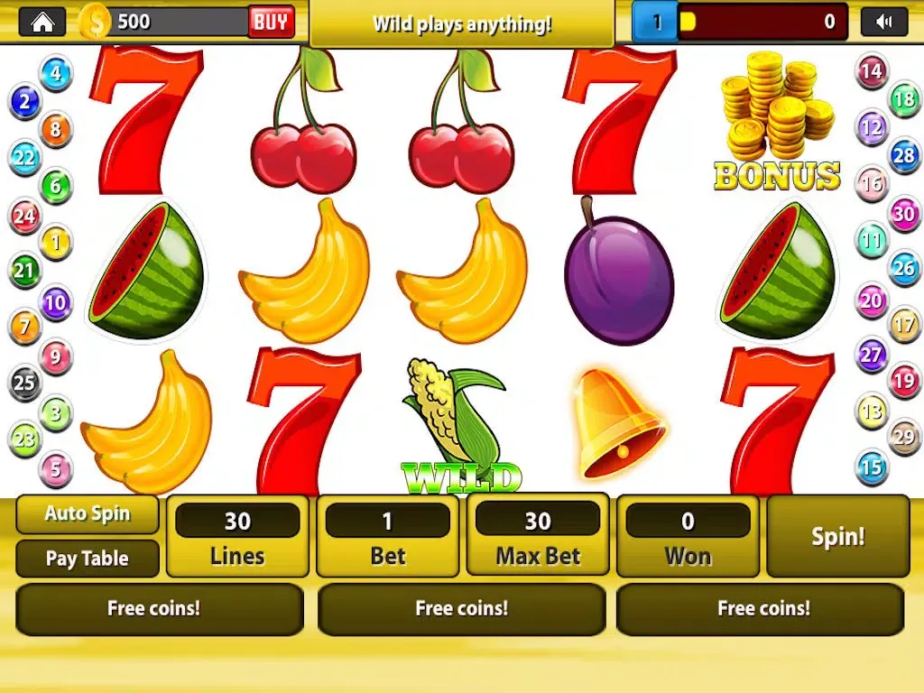 777 Vegas Casino Slots Jackpot Machine - Free Bonus Games iPad 应用截图