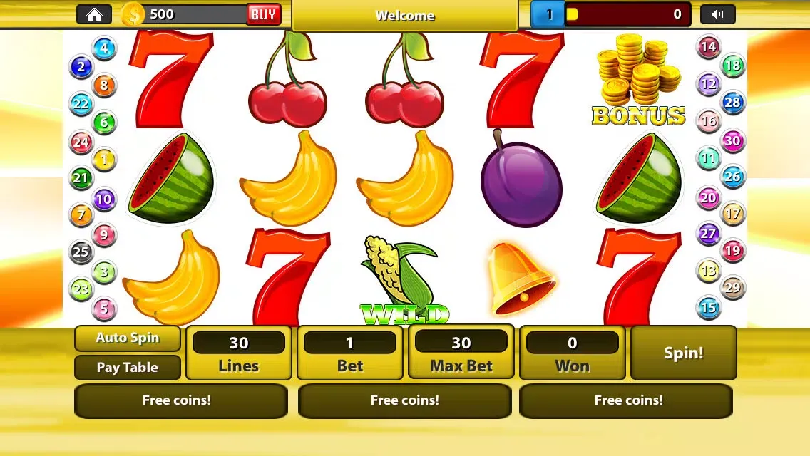 777 Vegas Casino Slots Jackpot Machine - Free Bonus Games应用截图