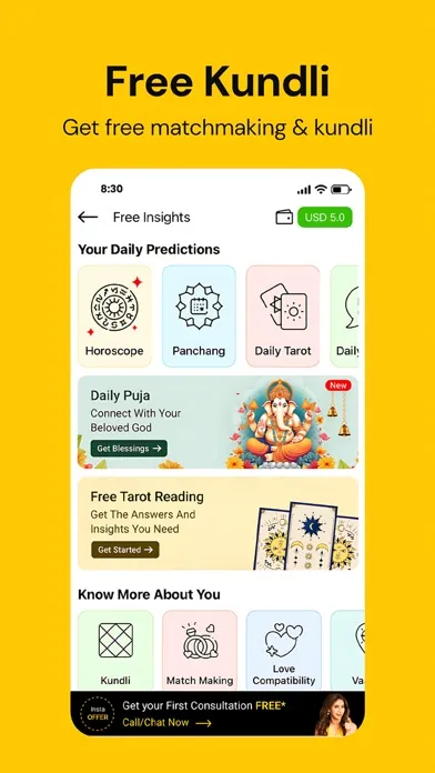 Скриншоты Talk to Astrologer :InstaAstro
