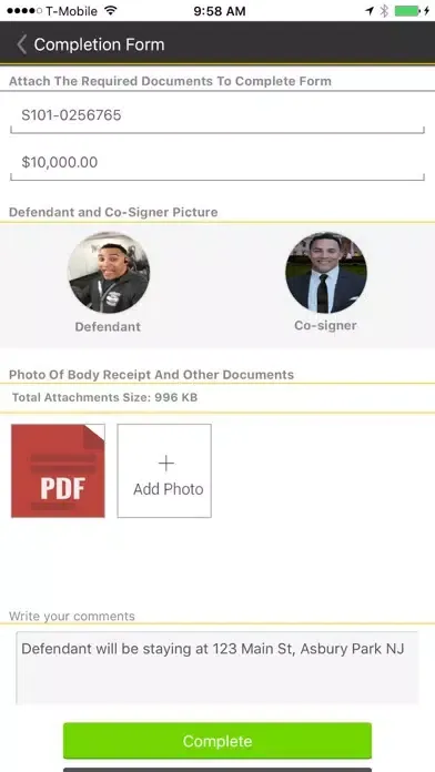 Insta-Bail Company应用截图