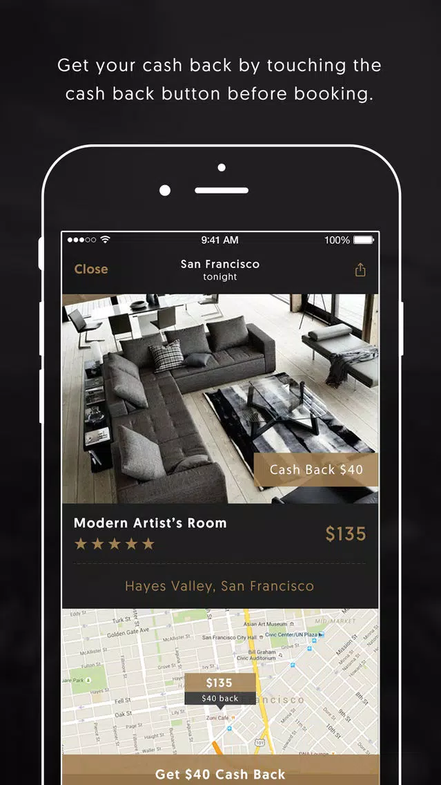 Instabed - Last-Minute Deals on Airbnb & Vacation Rentals स्क्रीनशॉट