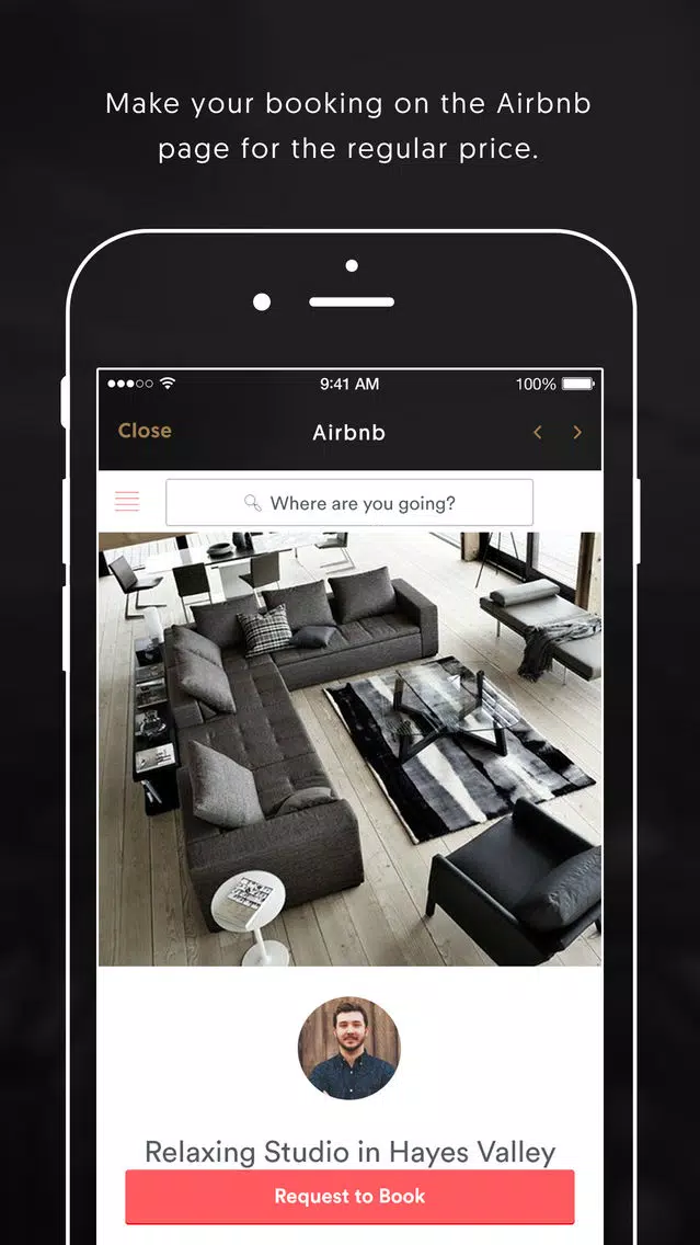 Instabed - Last-Minute Deals on Airbnb & Vacation Rentals स्क्रीनशॉट
