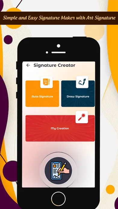 Zrzuty ekranu Signature Maker - Signature
