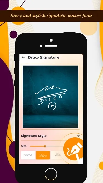 Zrzuty ekranu Signature Maker - Signature