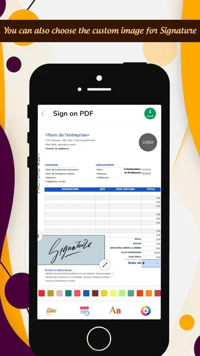 Zrzuty ekranu Signature Maker - Signature