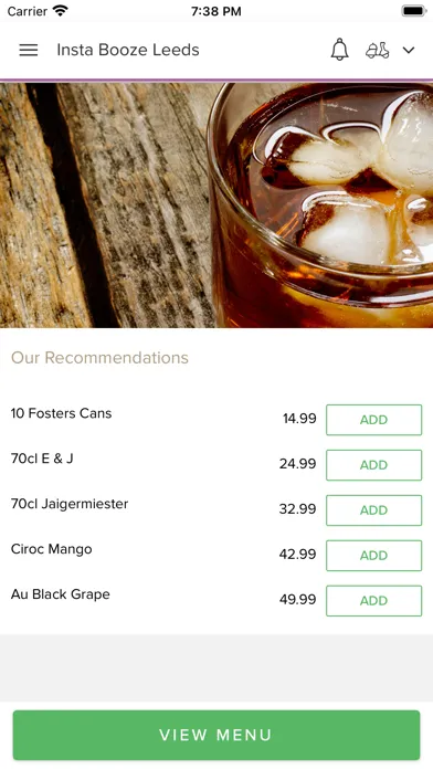 Insta booze leeds स्क्रीनशॉट