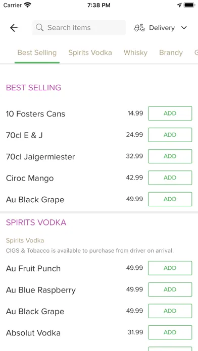 Insta booze leeds स्क्रीनशॉट