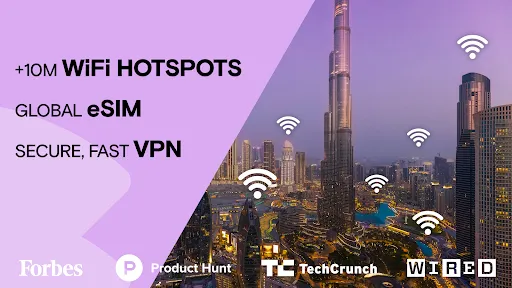 Instabridge: WiFi Password Map应用截图