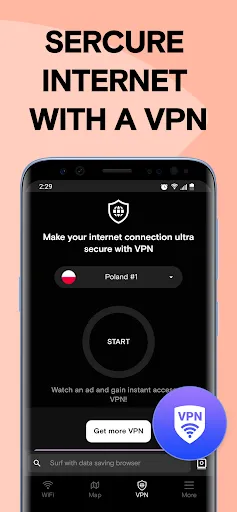 Instabridge: WiFi Password Map应用截图