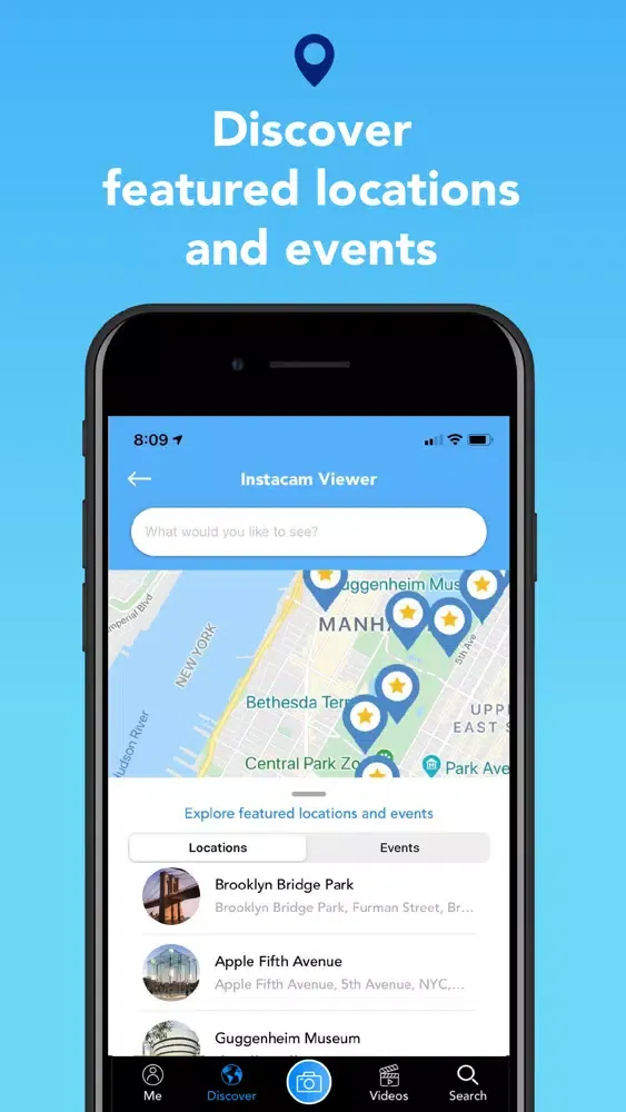 ภาพหน้าจอของ Instacam Live Experiences