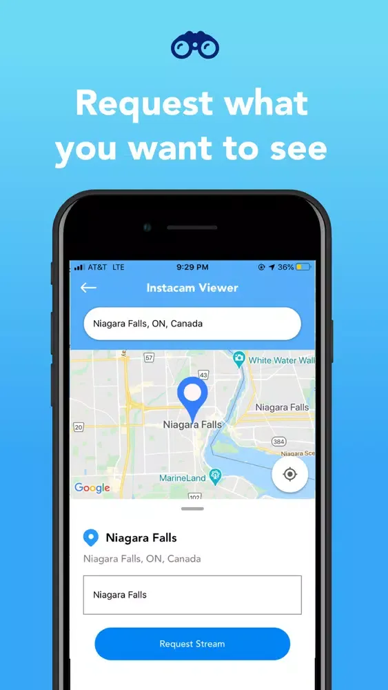 ภาพหน้าจอของ Instacam Live Experiences