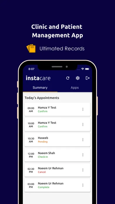 InstaCare Smart Clinic應用截圖