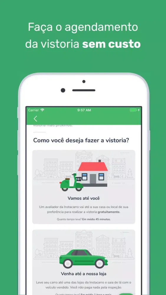 Zrzuty ekranu InstaCarro - Venda seu Carro