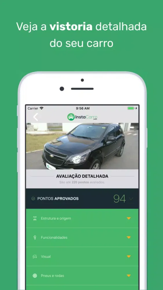 Zrzuty ekranu InstaCarro - Venda seu Carro