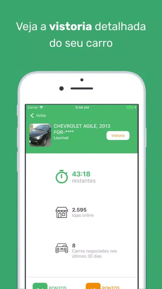 Zrzuty ekranu InstaCarro - Venda seu Carro