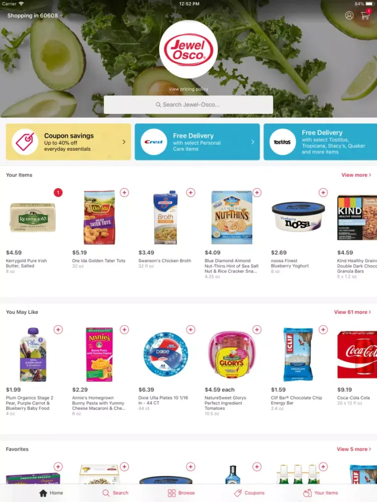 Screenshot di Jewel-Osco Delivery iPad 