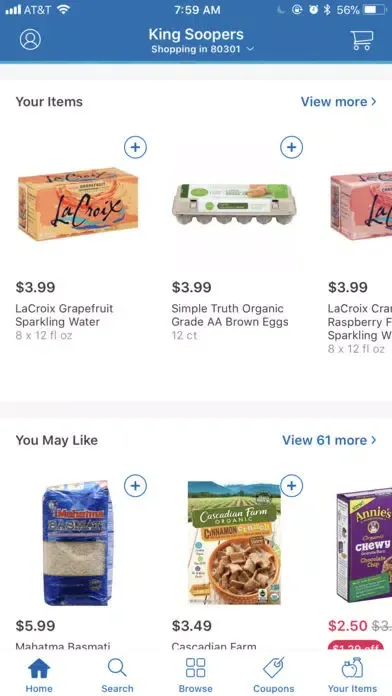 King Soopers Delivery應用截圖