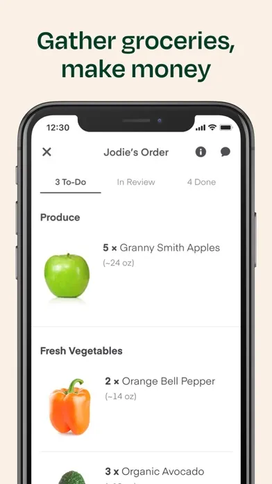 Instacart Shopper: Earn money Ekran Görüntüleri